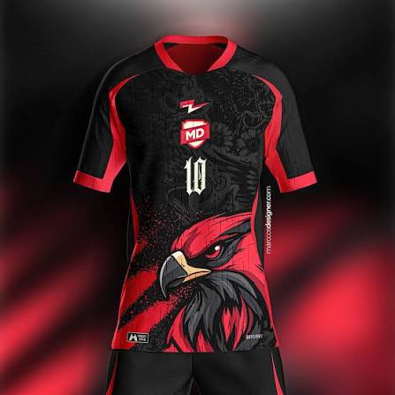 Camisa Falcão Vermelho